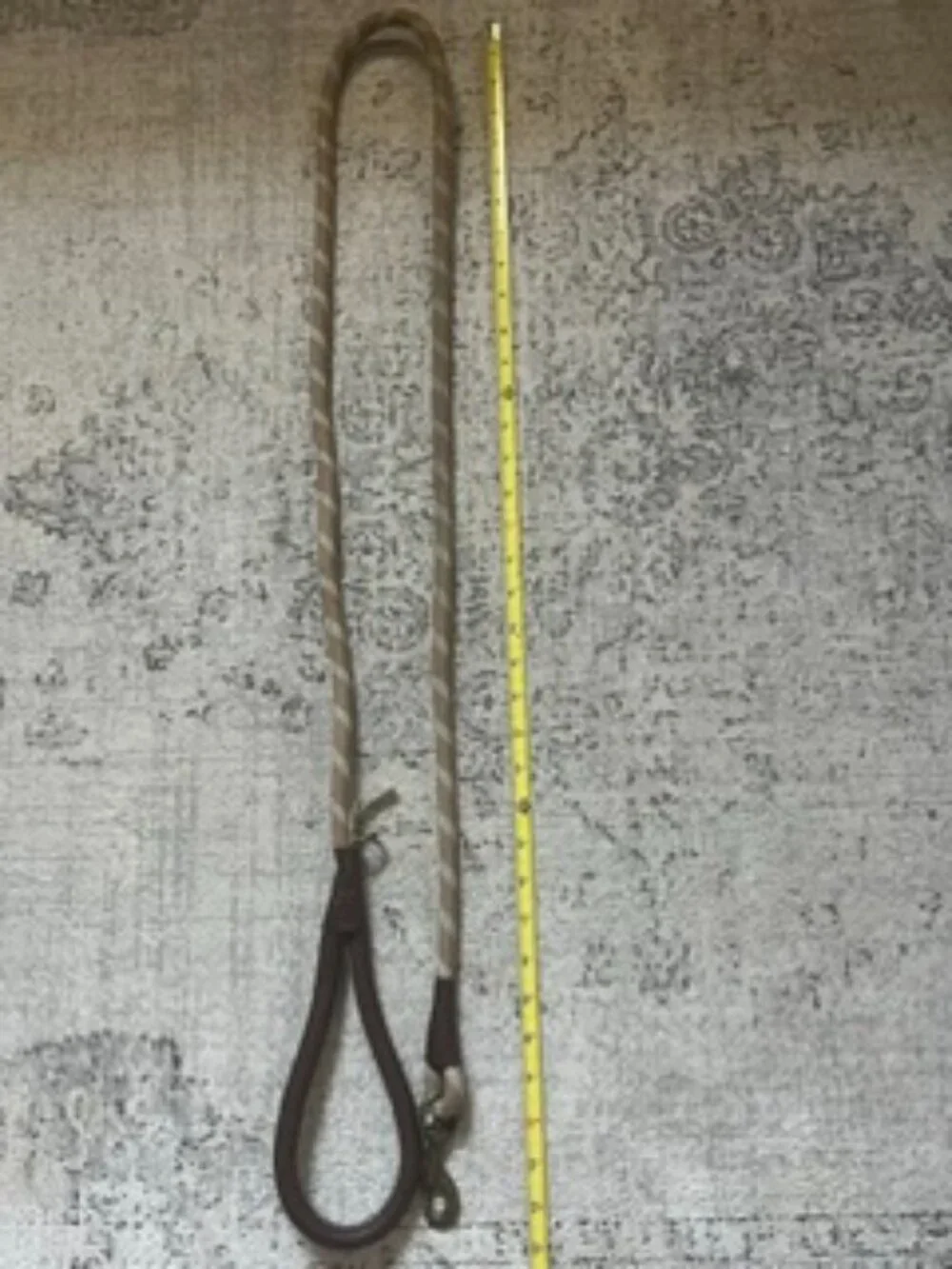 Reddy Tan Rope Dog Leash 6 ft